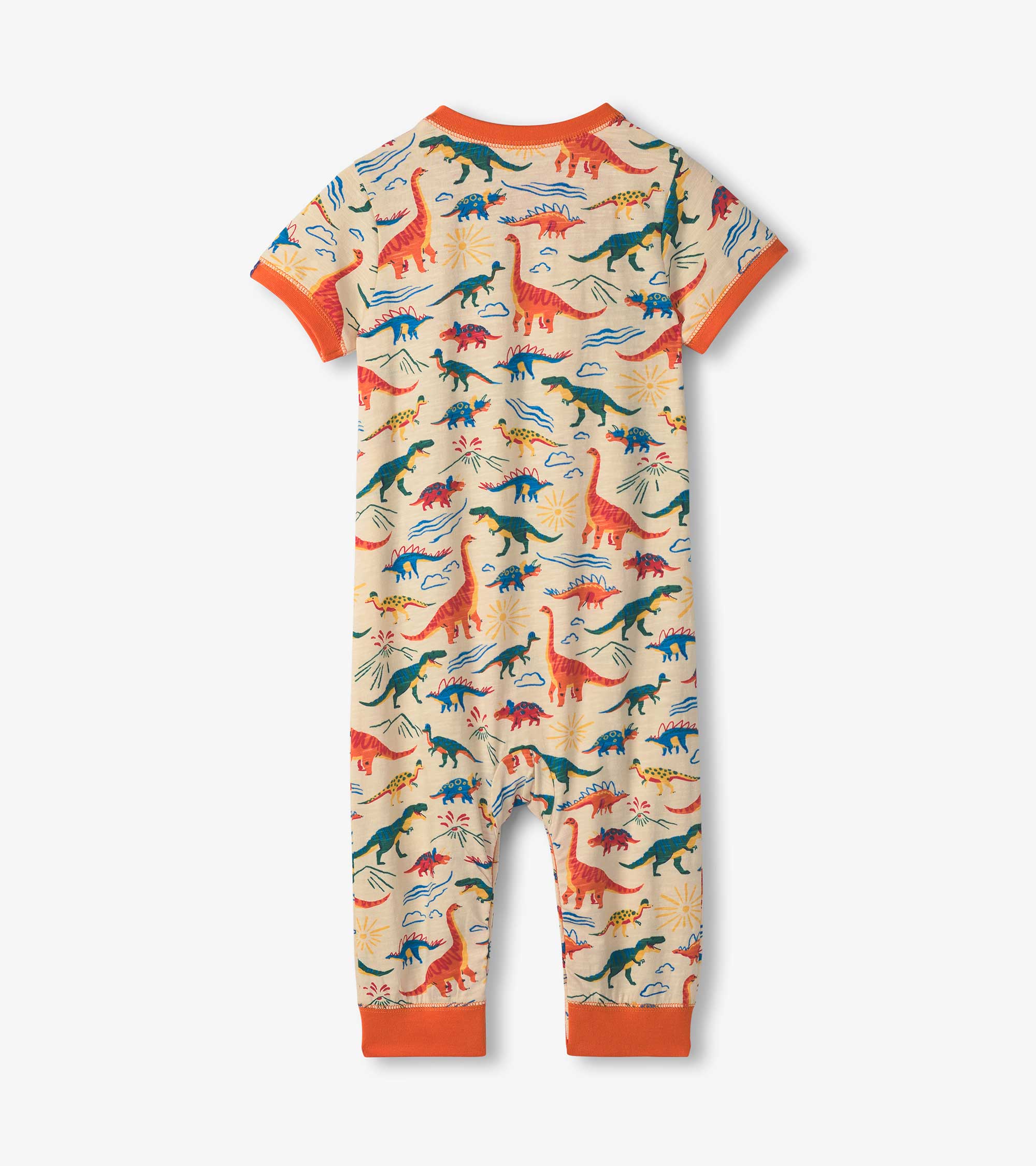 Hatley Baby & Toddler Boys Happy Dino Jersey Romper