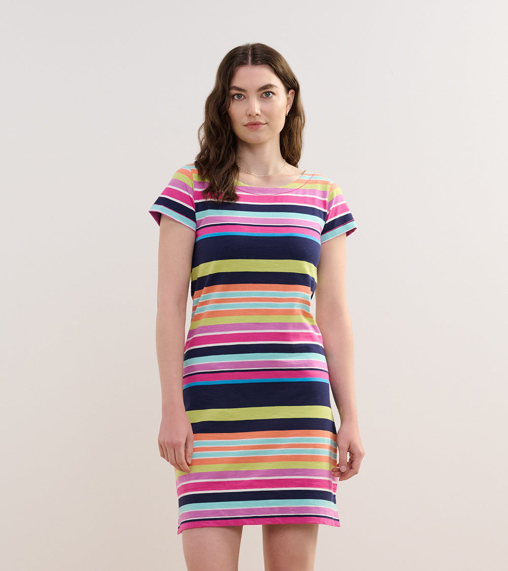 Hatley Nellie Dress - Hot Stripes