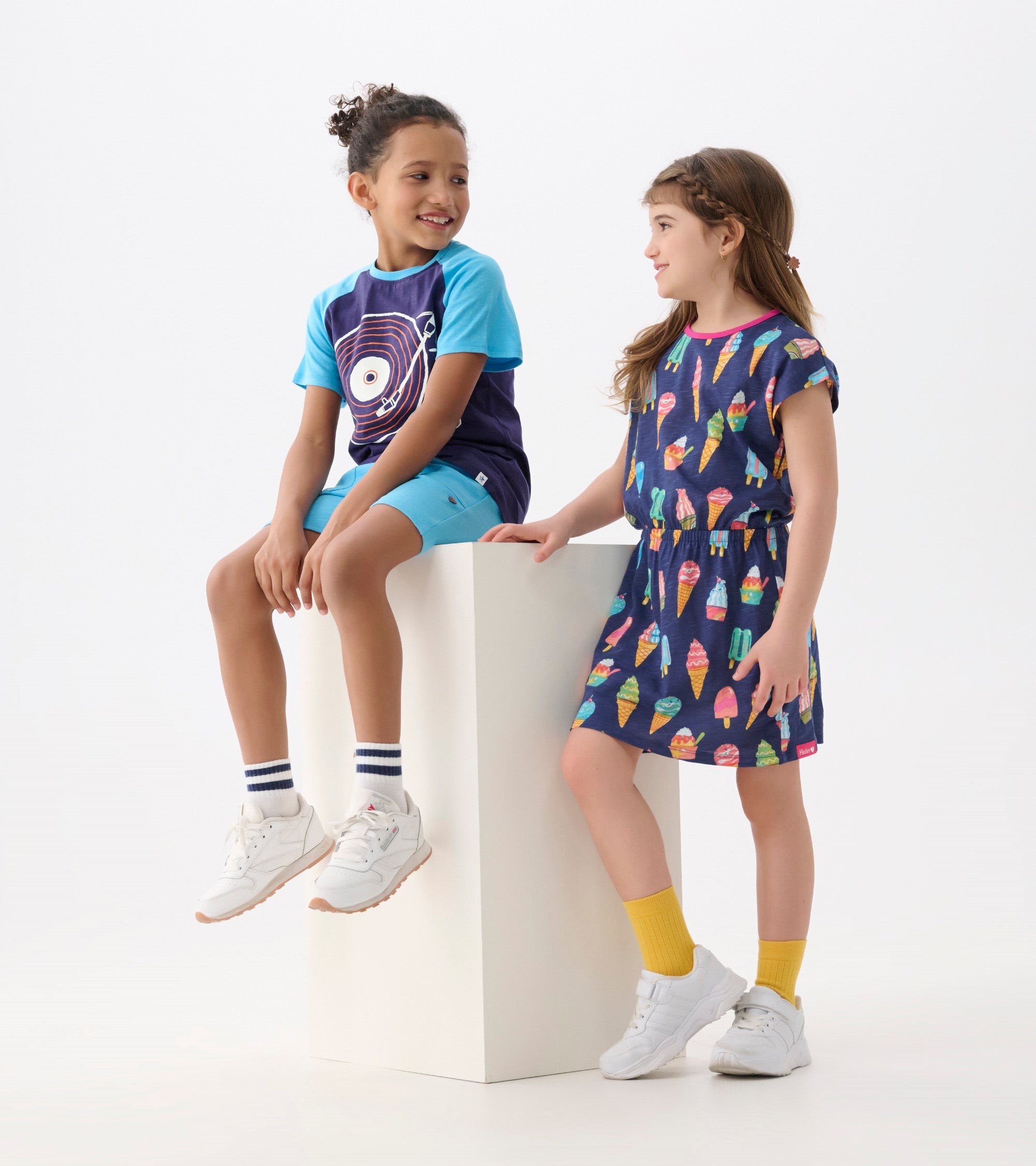 Hatley Girls Ice Cream Treats Relaxed Dress