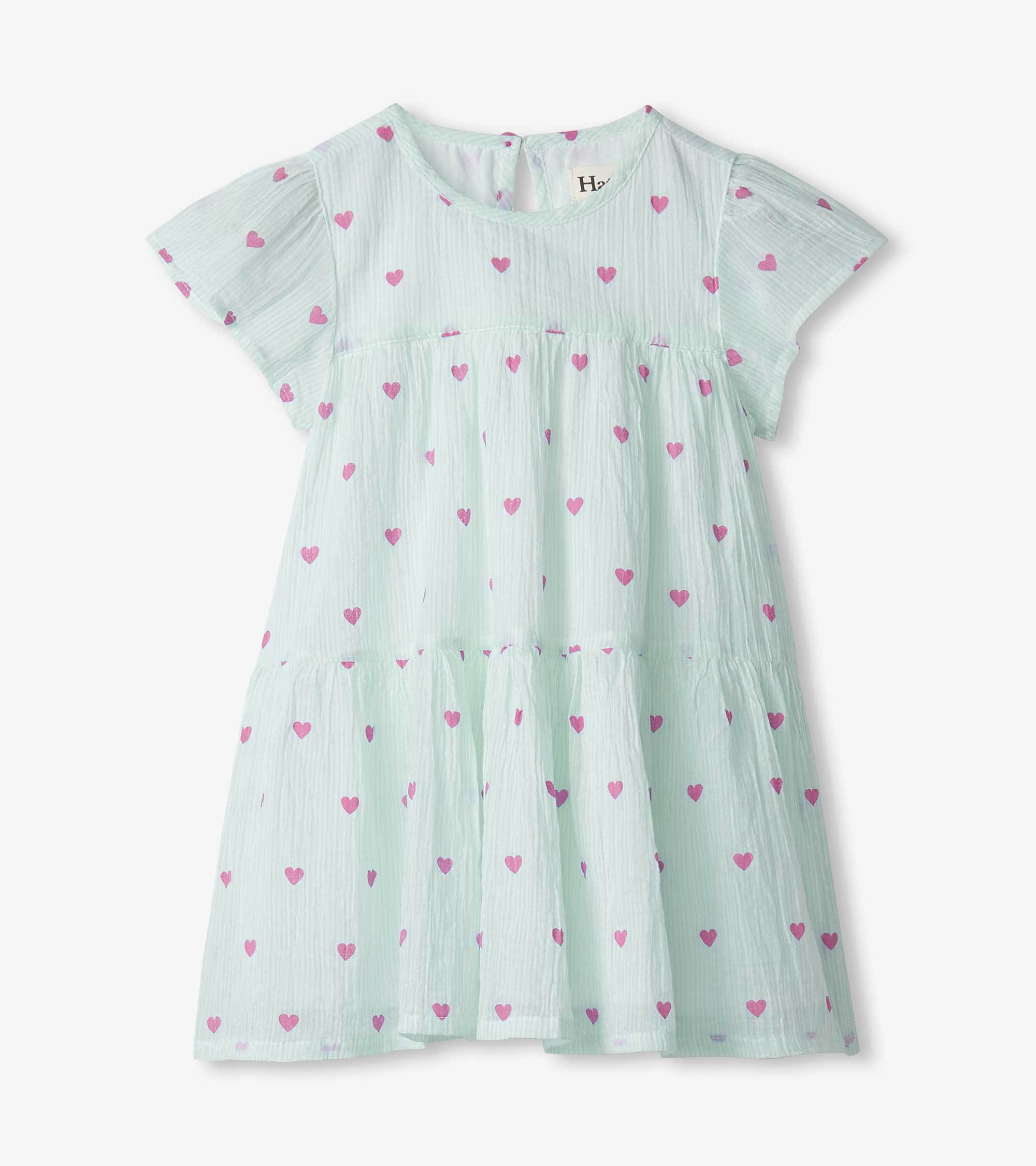 Hatley Baby & Toddler Girls Little Hearts Woven Puff Dress