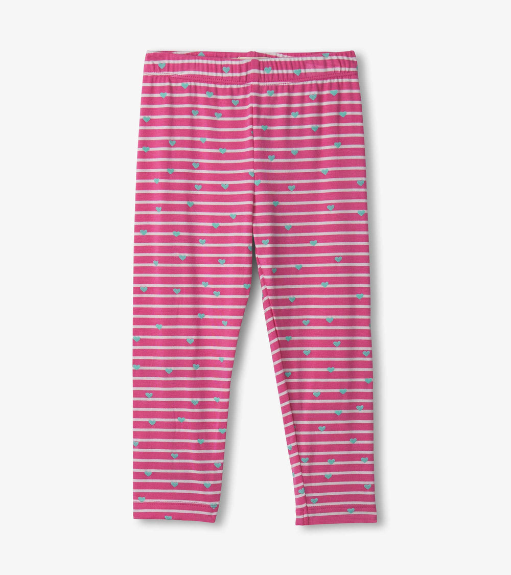 Hatley Baby & Toddler Girls Little Hearts Stretch Leggings