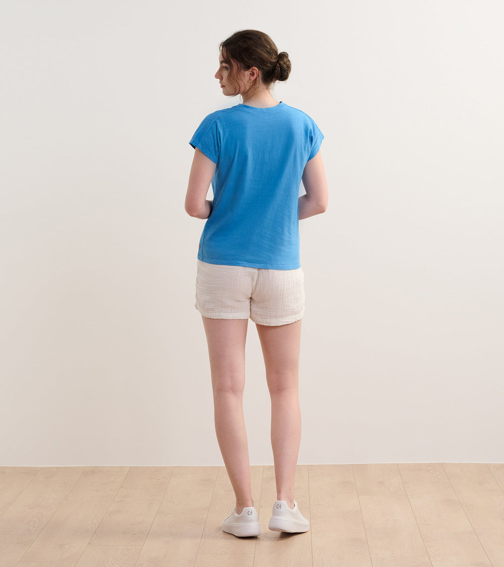 Hatley Slouchy Pocket Tee - Marina