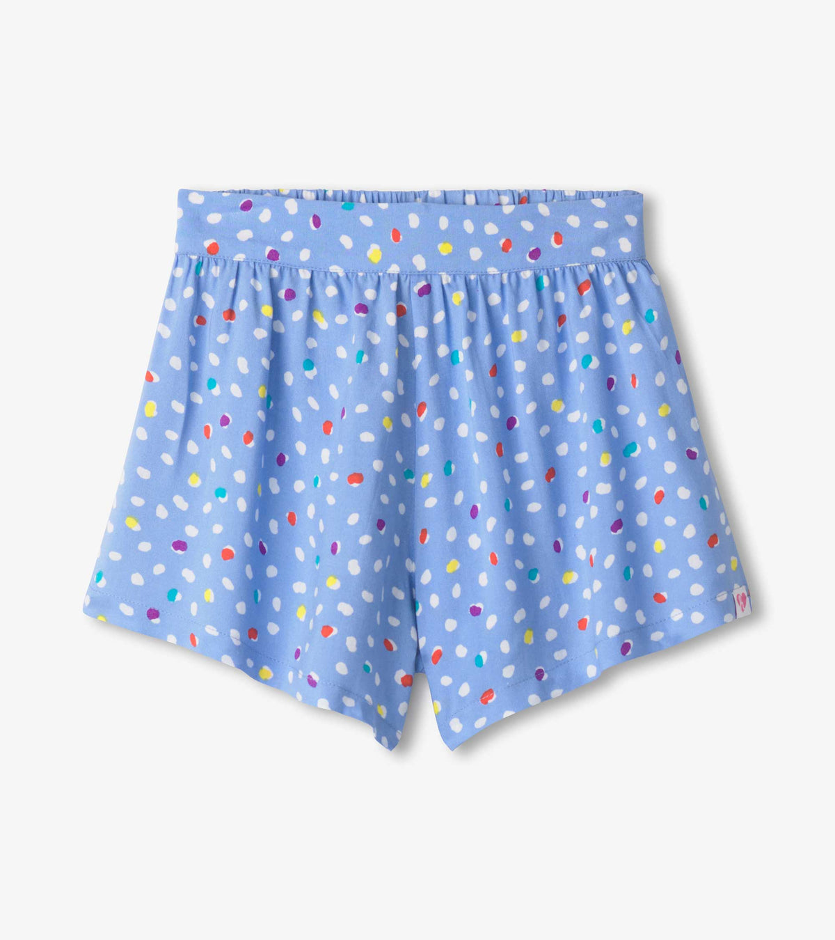 Hatley Girls Lots of Dots Woven Gathered Shorts