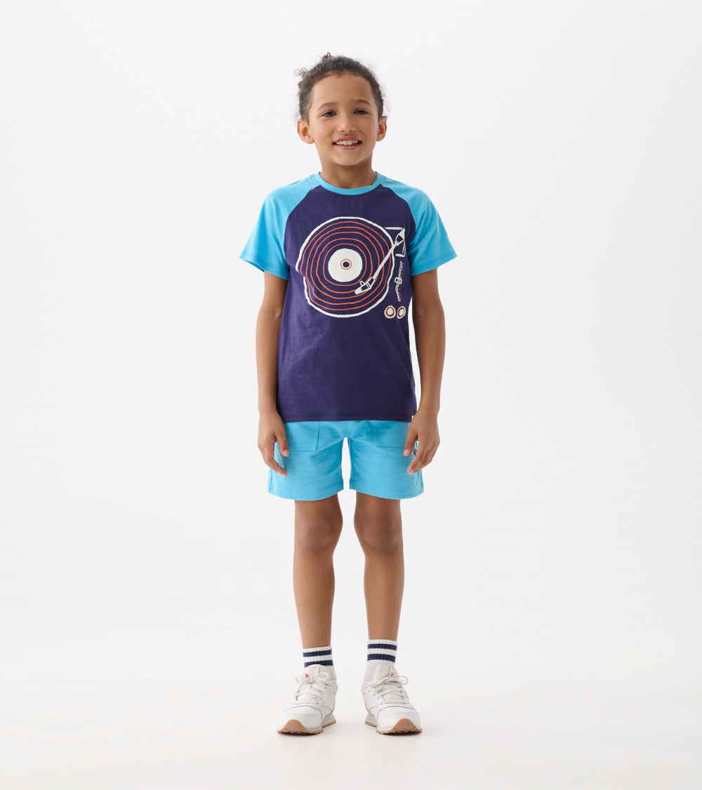 Hatley Boys Sweet Beats Raglan T-Shirt