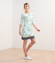 Hatley Lucy Dress - Organic Leaves