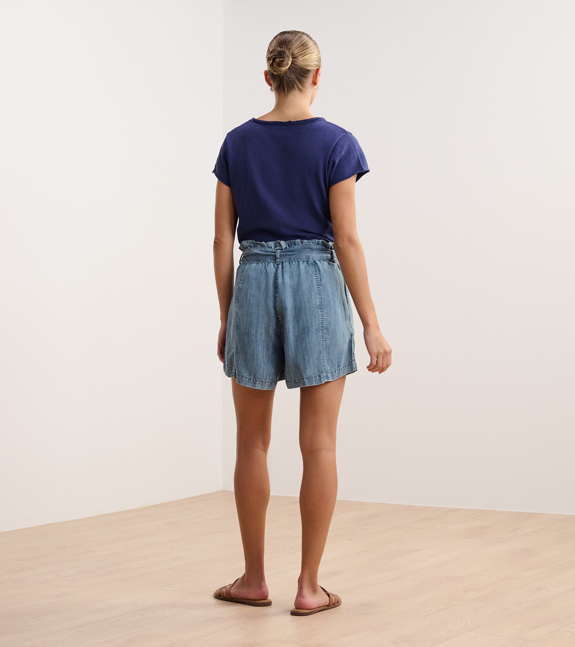 Hatley Sadie V-Neck Tee - Patriot Blue