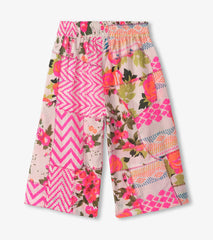 Hatley Girls Floral Patchwork Cropped Culottes
