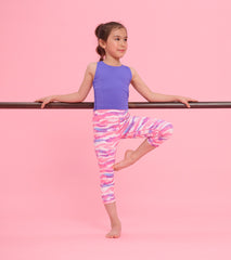 Hatley Girls Purple Tank Top