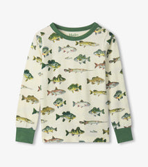 Hatley Boys Real Fish Pajama Set