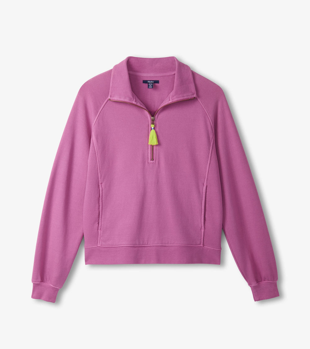 Hatley Mock Neck Pullover - Orchid
