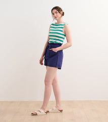 Hatley Everyday Tank - Sea Green Stripes