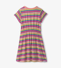 Hatley Girls Soft Stripes High-Low Dress