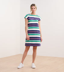 Hatley Capri Dress - Spring Sea Stripes