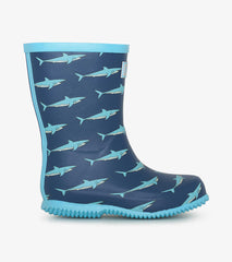 Hatley Boys Shark Tank Packable Rain Boots