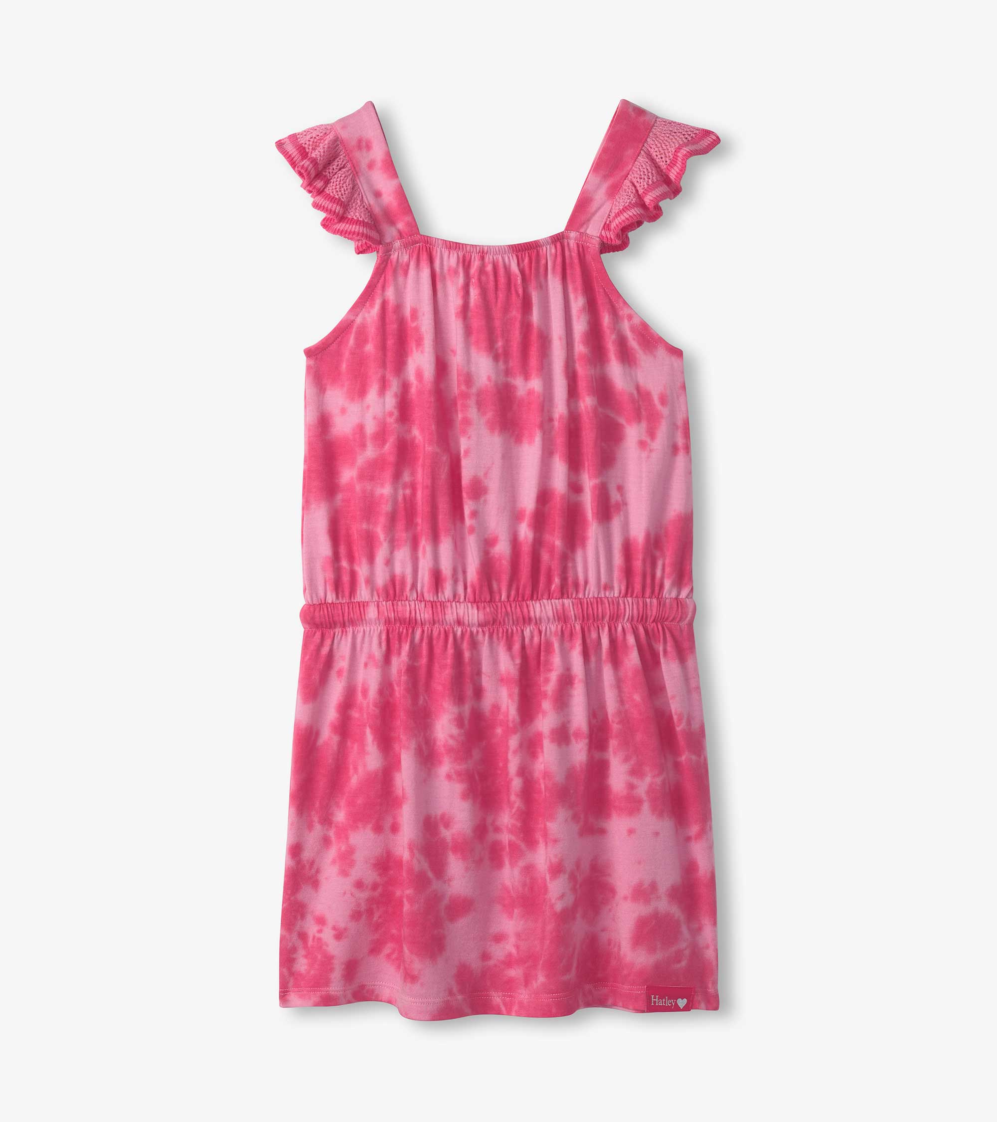 Hatley Girls Tie Dye Crush Crochet Bodice Dress