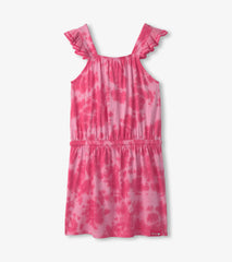 Hatley Girls Tie Dye Crush Crochet Bodice Dress