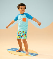 Hatley Boys Tropical Guitars Swim Shorts