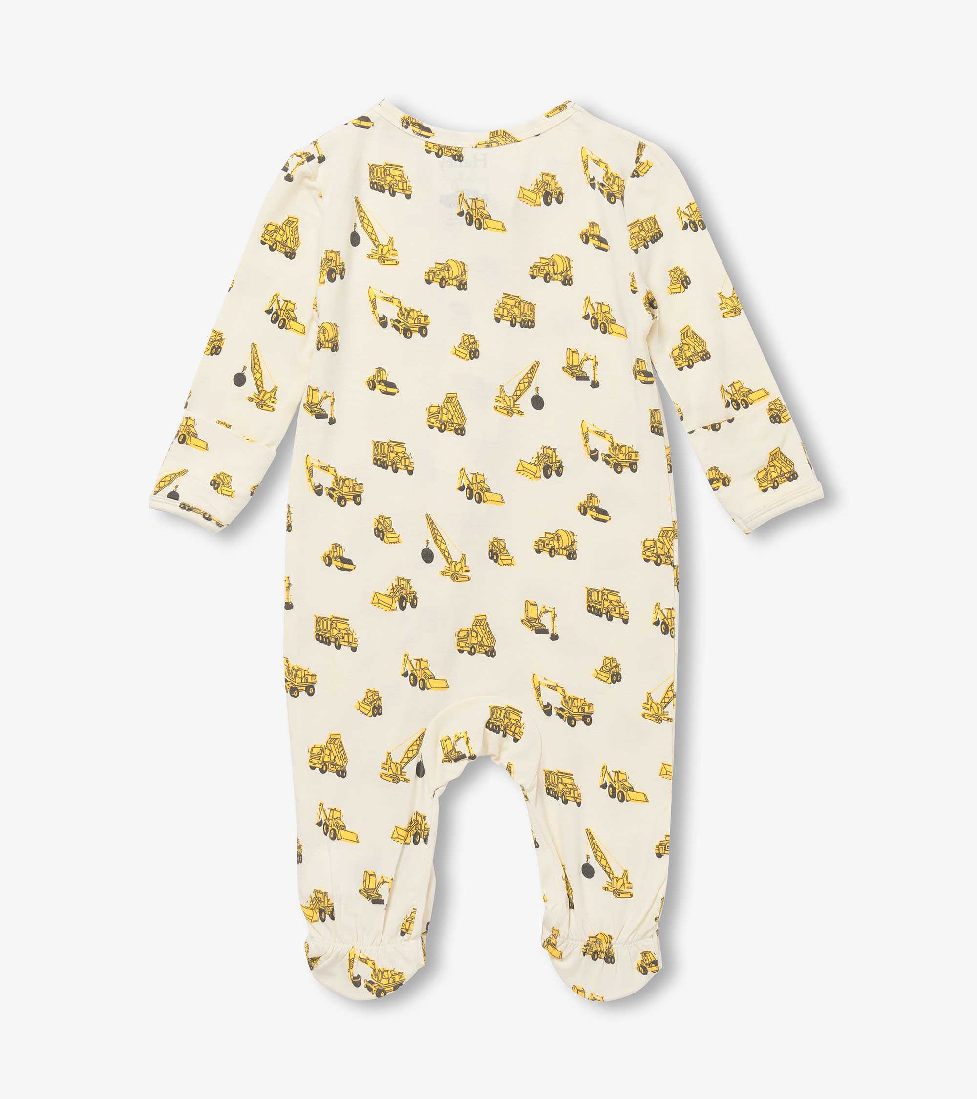 Hatley Baby Boys Under Construction Footed Sleeper