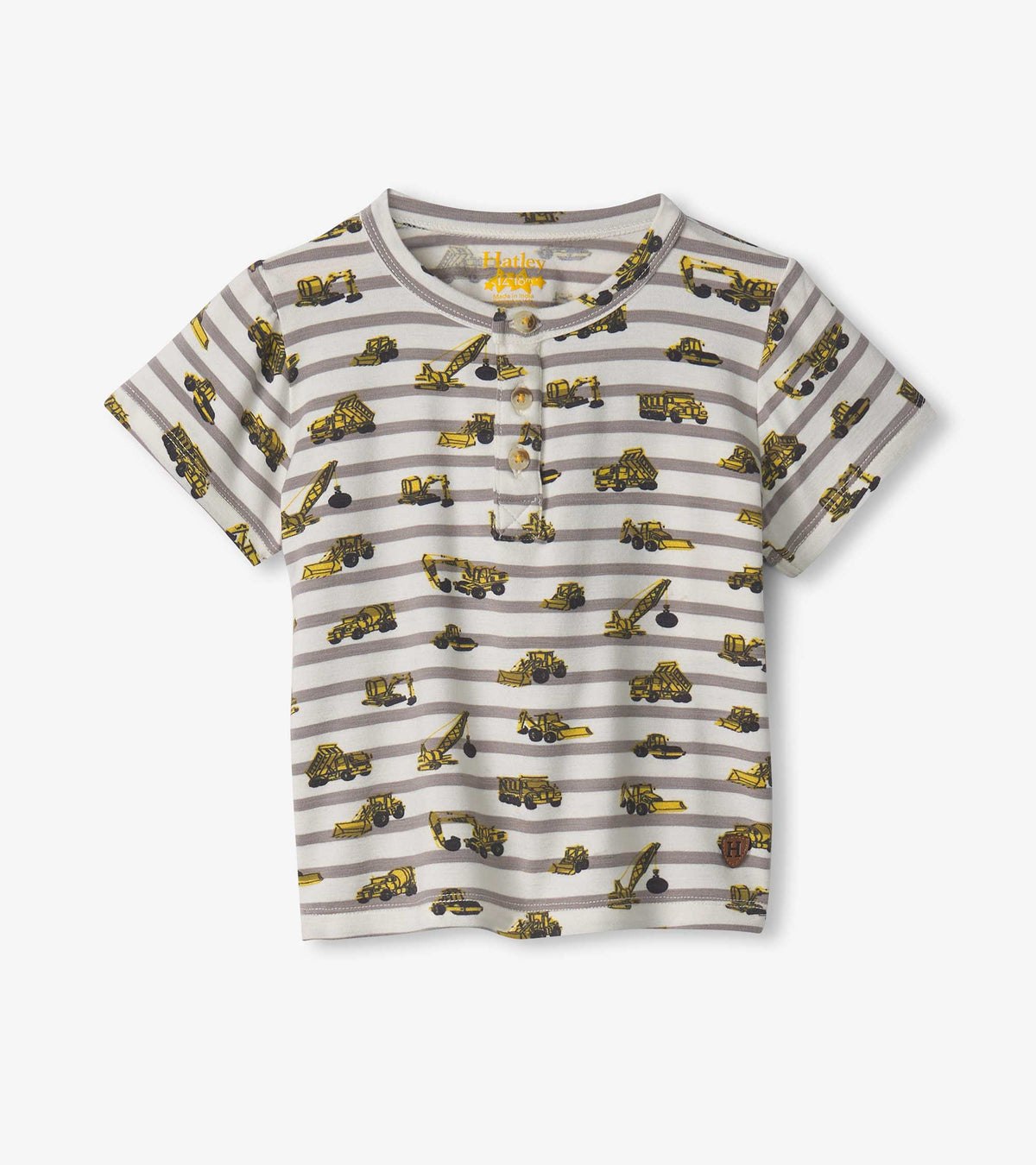 Hatley Baby & Toddler Boys Under Construction Henley