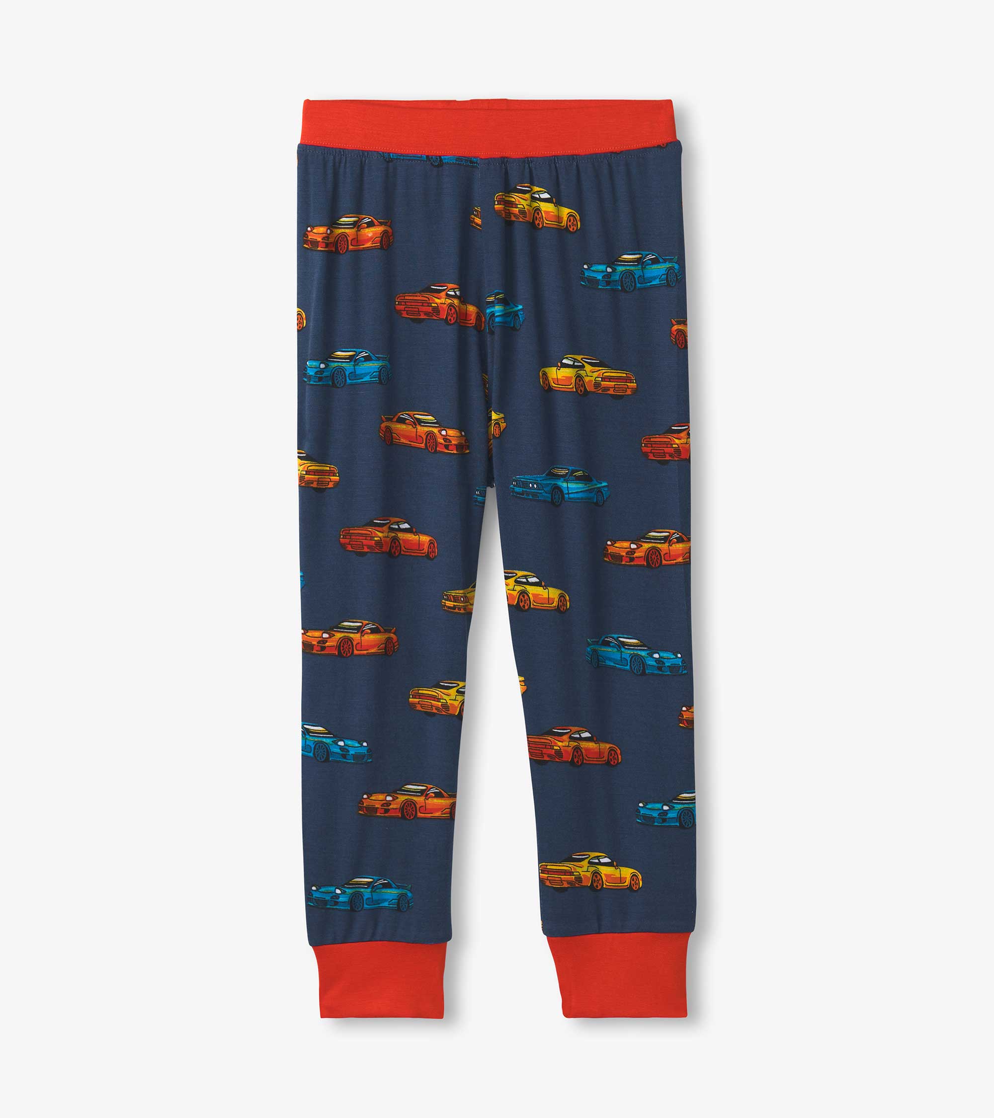 Hatley Boys Sport Cars Bamboo Pajama Set
