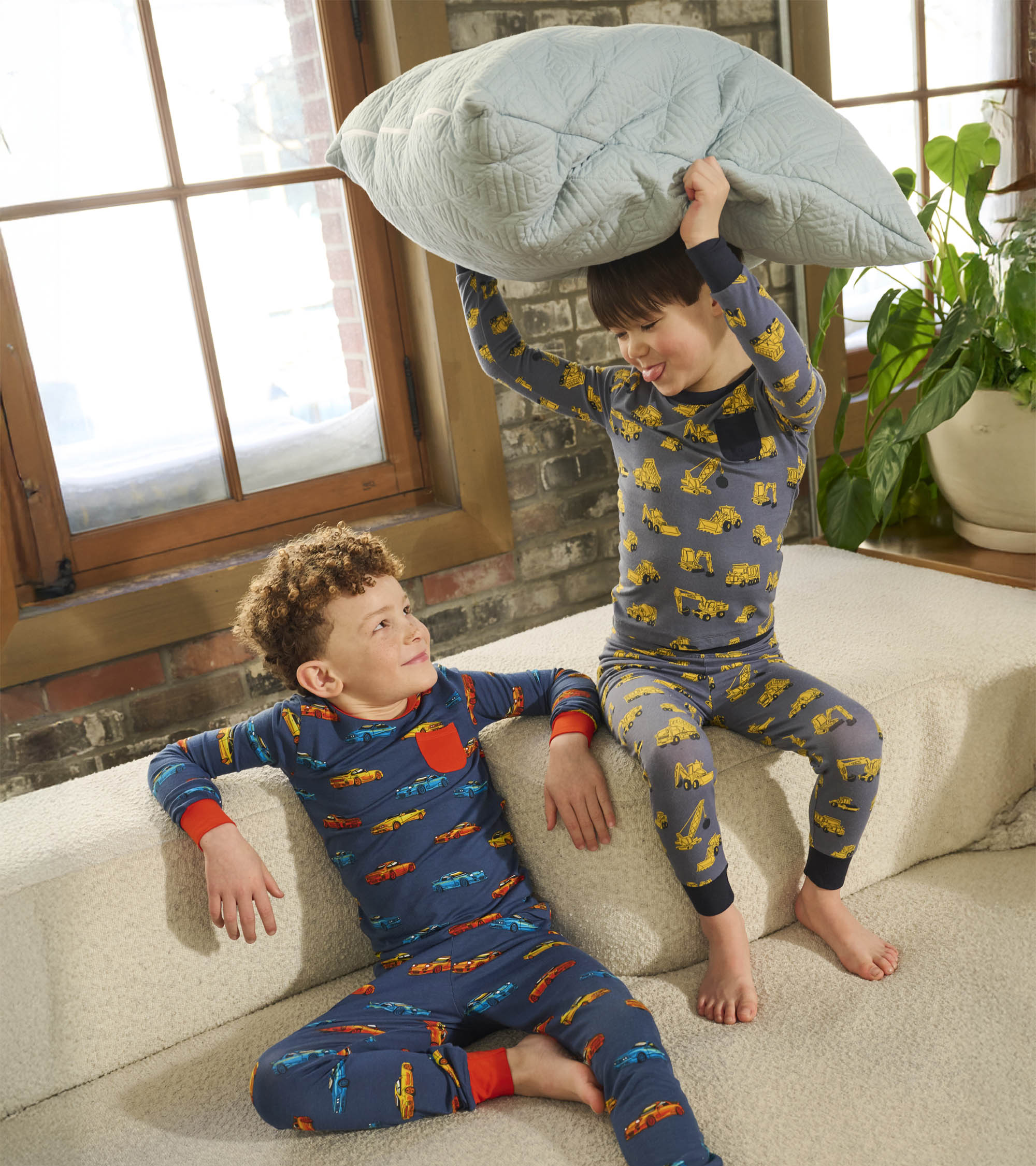 Hatley Boys Sport Cars Bamboo Pajama Set