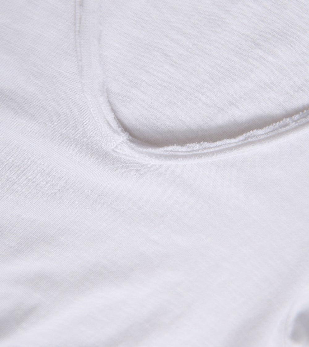 Hatley Sadie V-Neck Tee - White