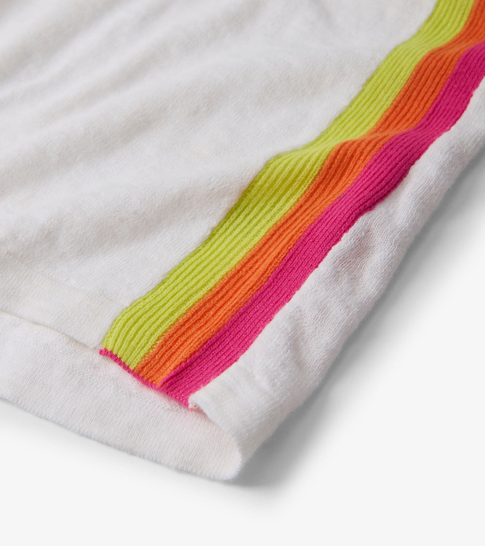 Hatley V-Neck Knit Tee - White