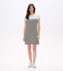 Hatley Capri Dress - Black Stripes