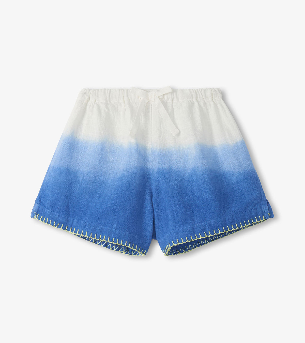 Hatley Girls Cobalt Dip Dye Woven Easy Shorts