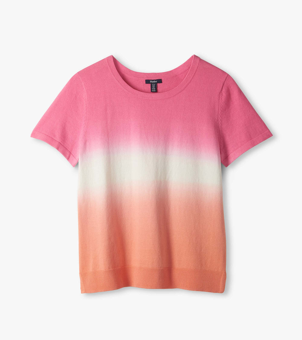 Hatley Simone Knit Tee - Beachy Dip Dye