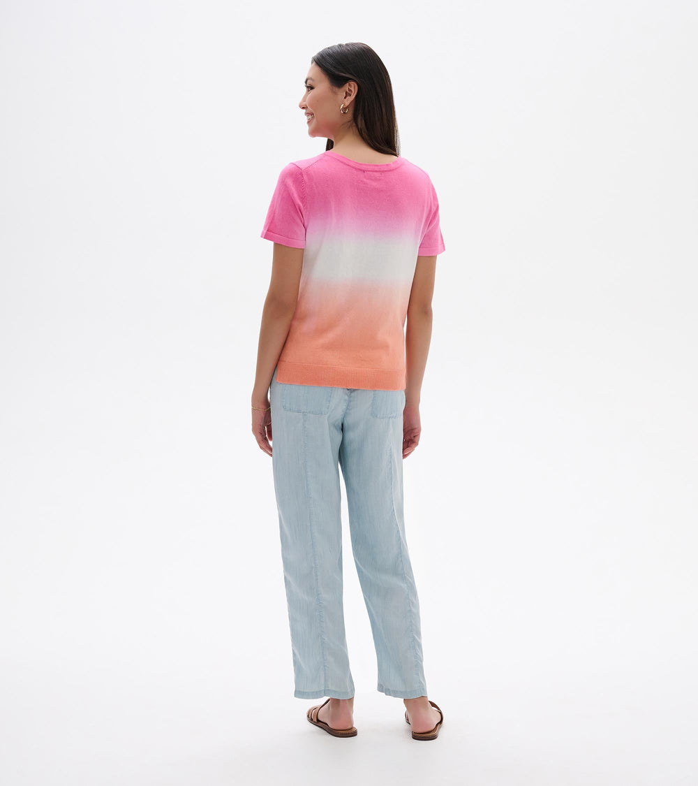 Hatley Simone Knit Tee - Beachy Dip Dye