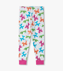 Hatley Girls Balloon Pets Cotton Pajama Set