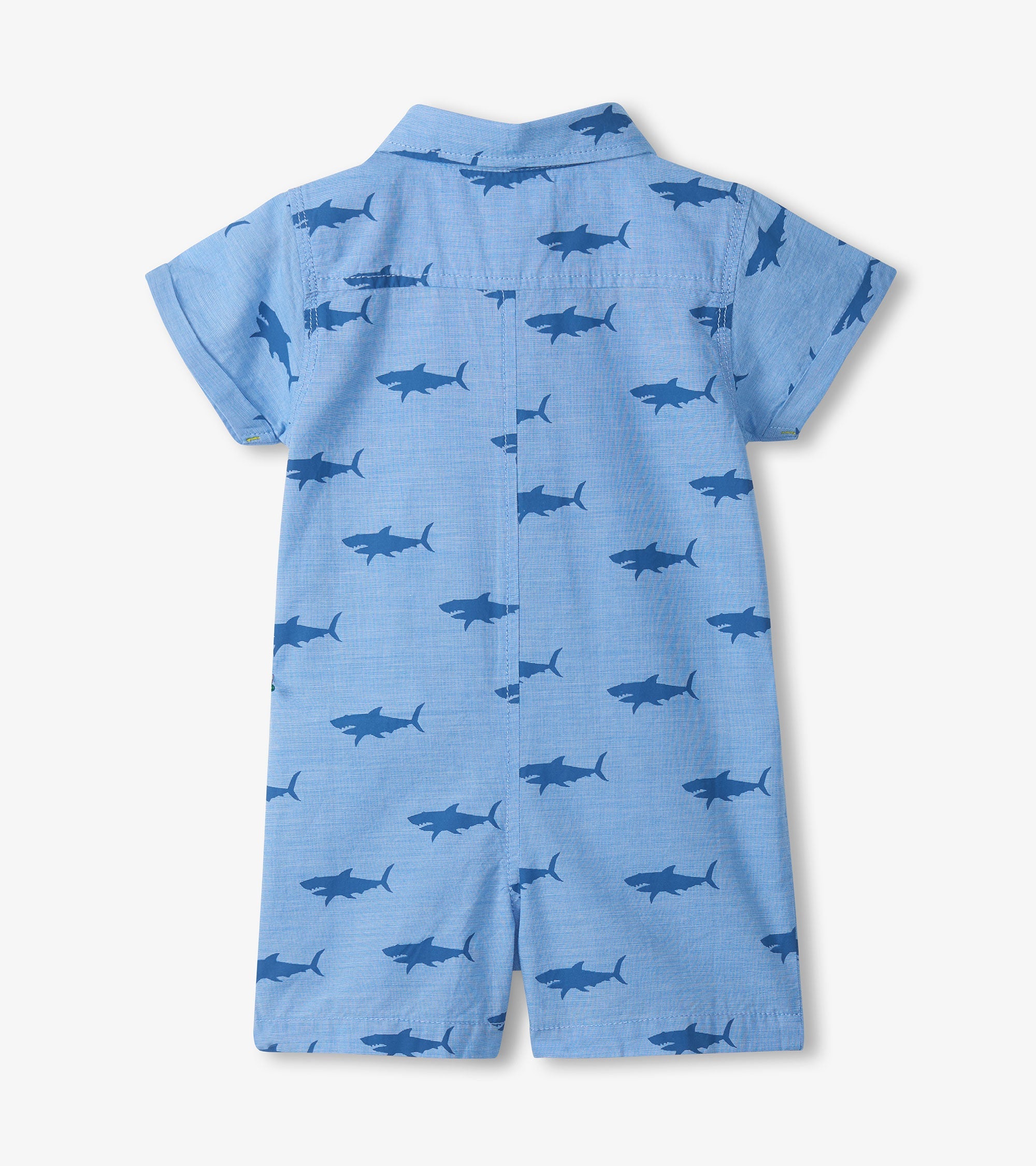 Hatley Baby Boys Baby Shark Romper