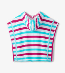 Hatley Girls Beach Stripes Hooded Cover-Up