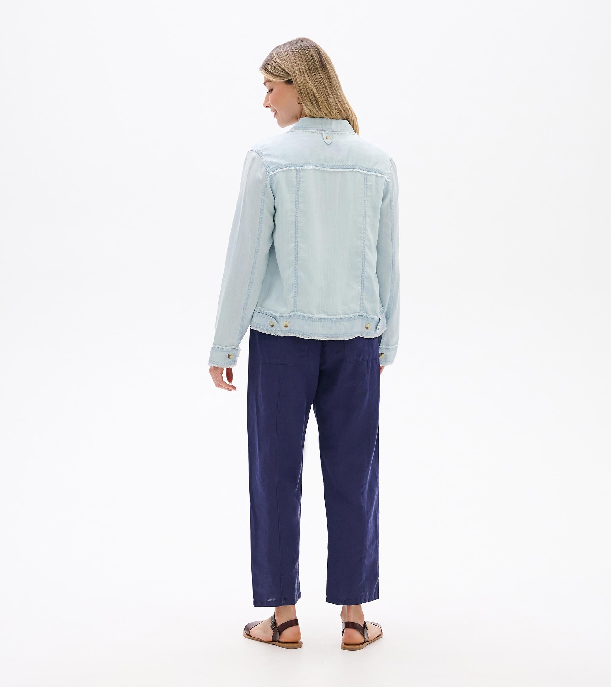 Hatley Tencel Jacket - Soft Blue Wash