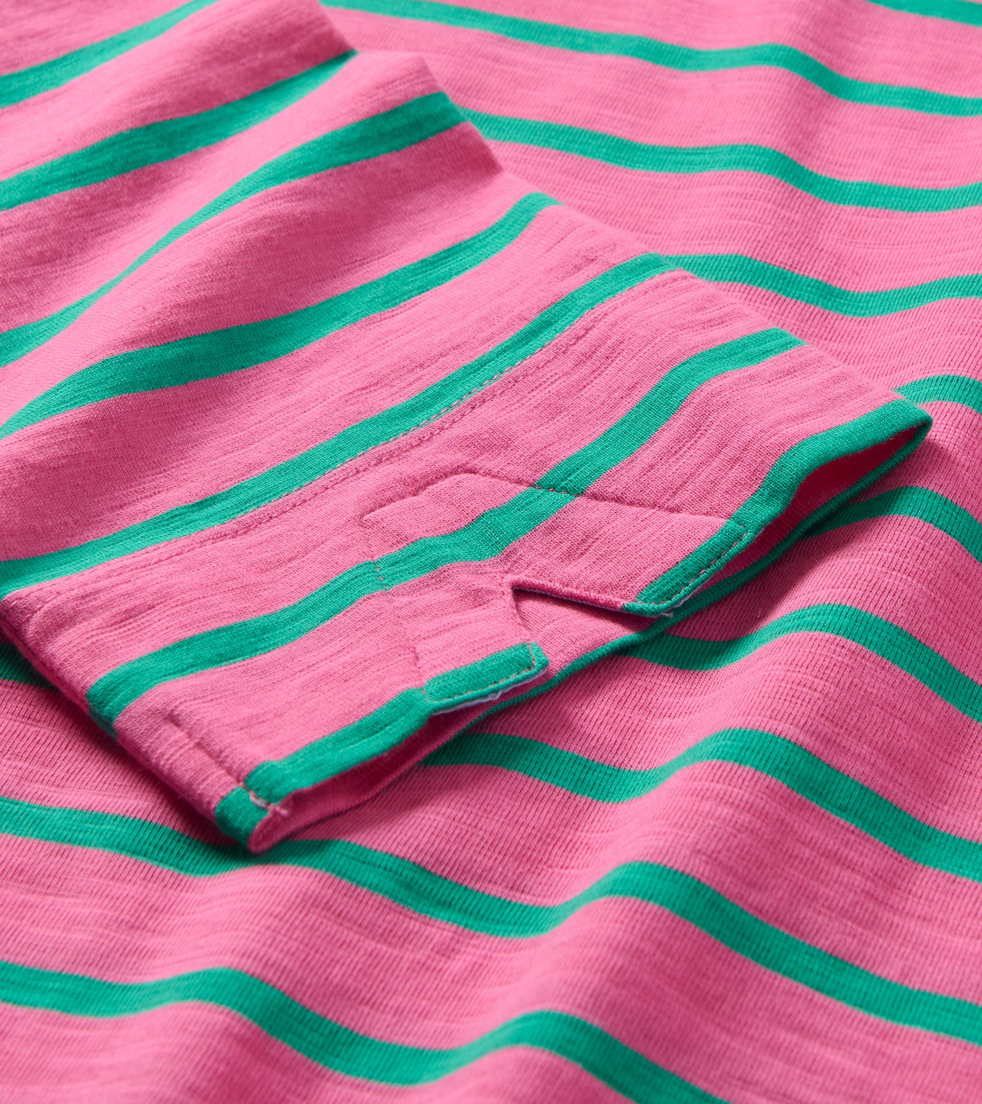 Hatley Button Breton - Watermelon Stripes