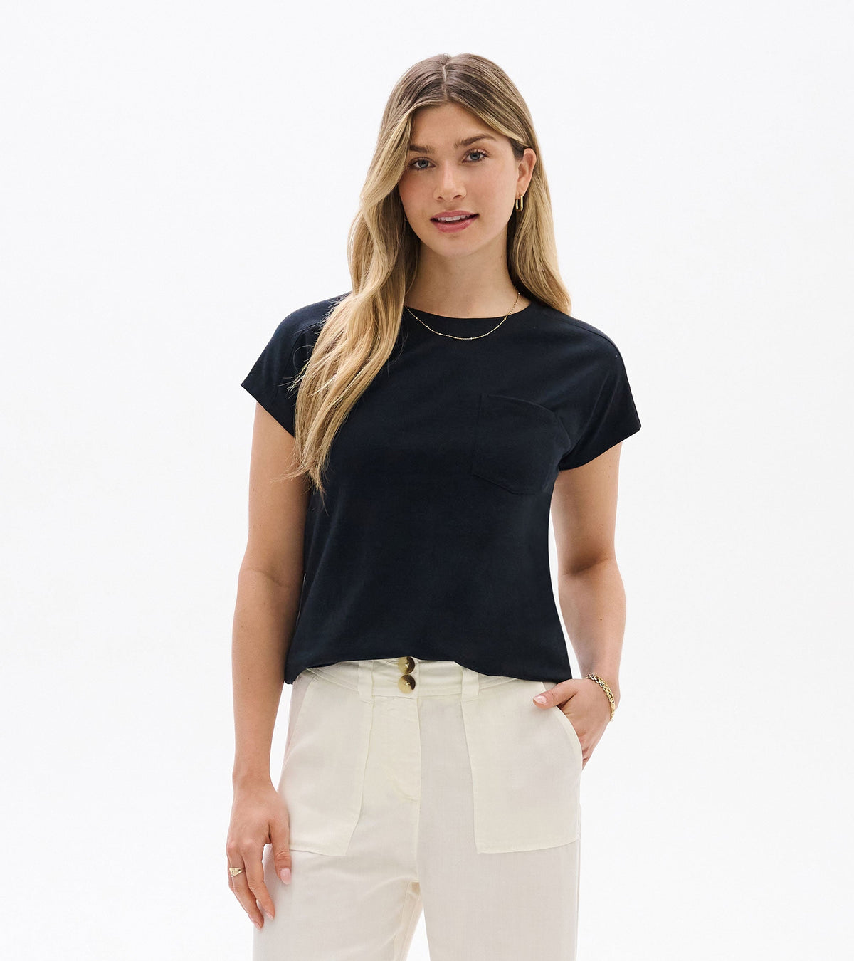 Hatley Ella Relaxed Tee - Black