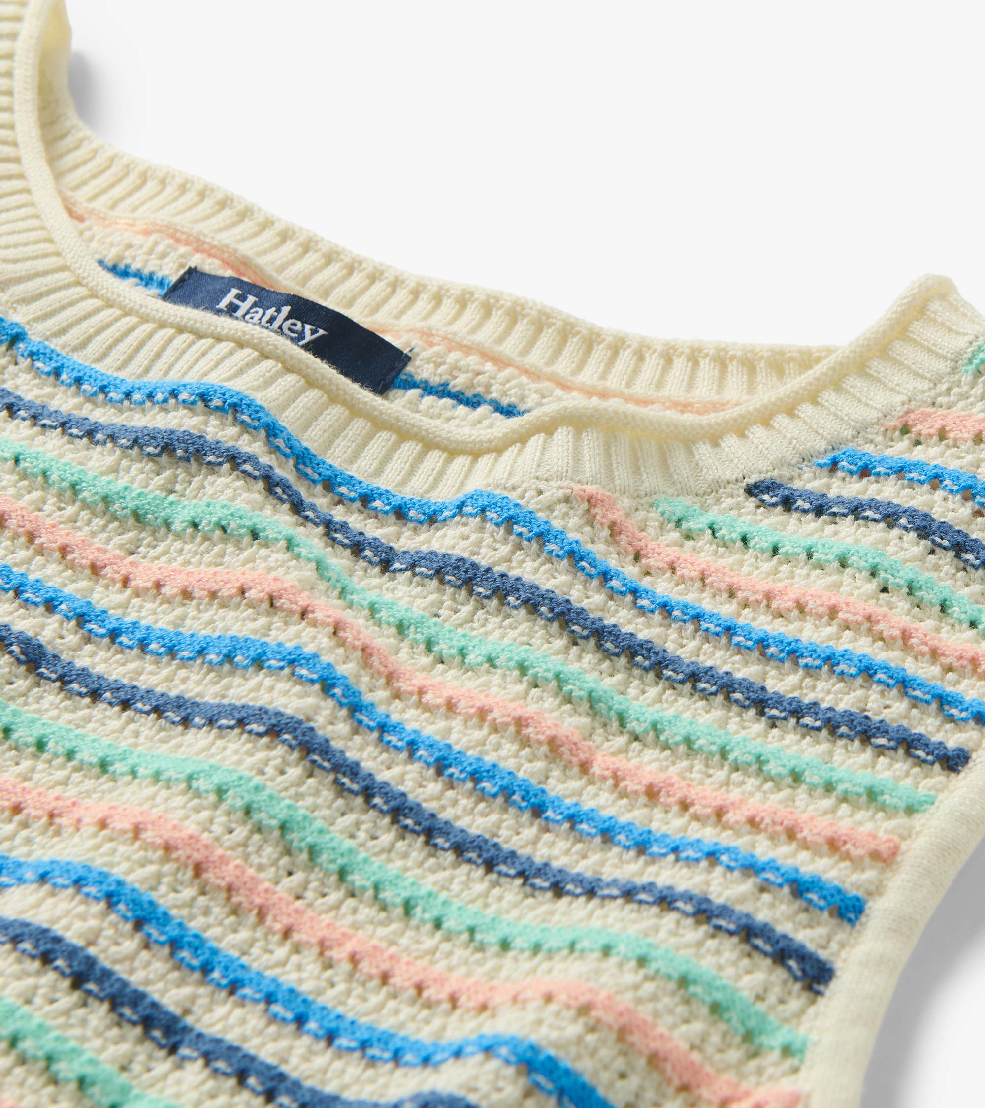 Hatley Kate Sleeveless Tank - Blush Stripes