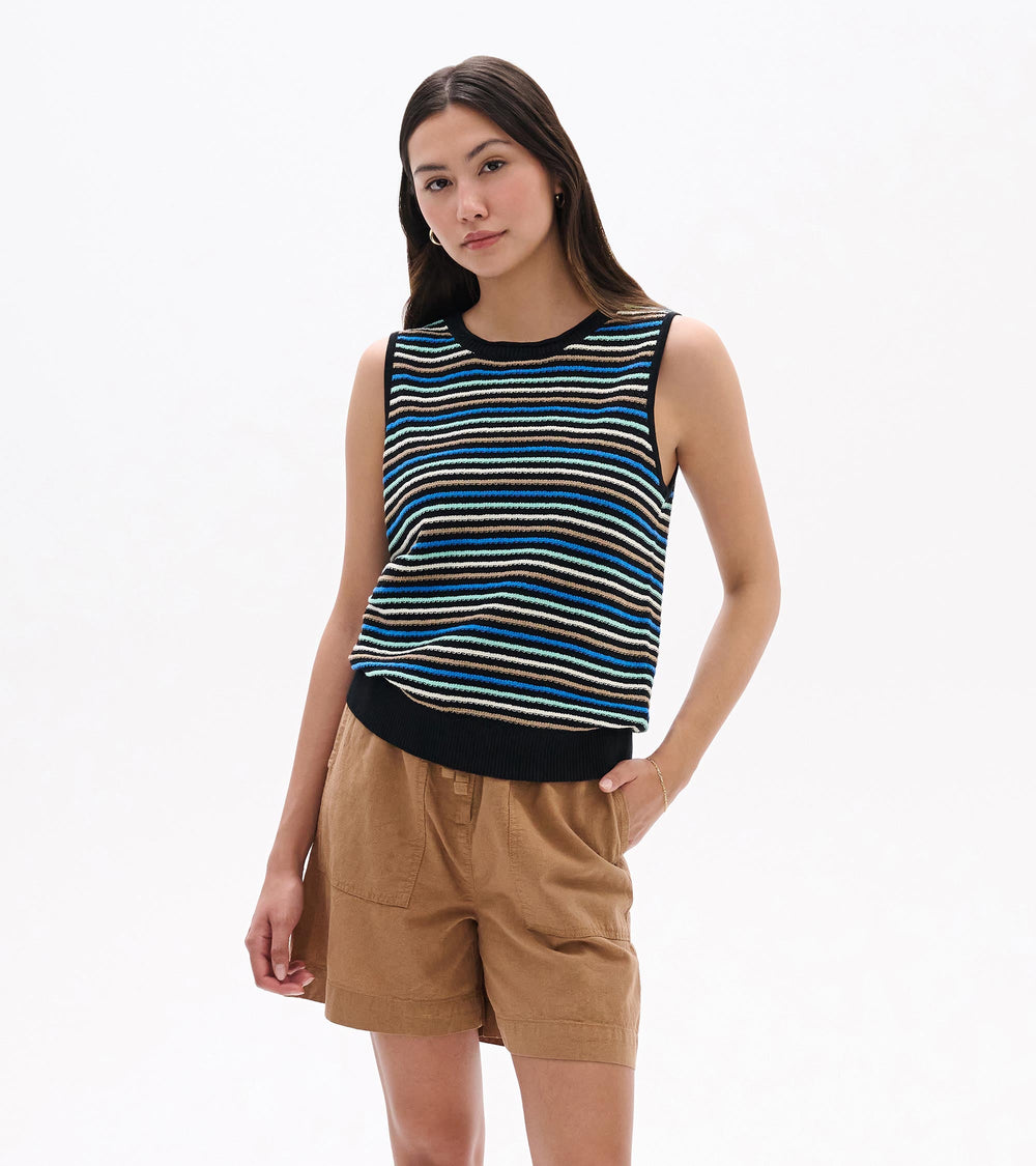 Hatley Kate Sleeveless Tank - Desert Stripes