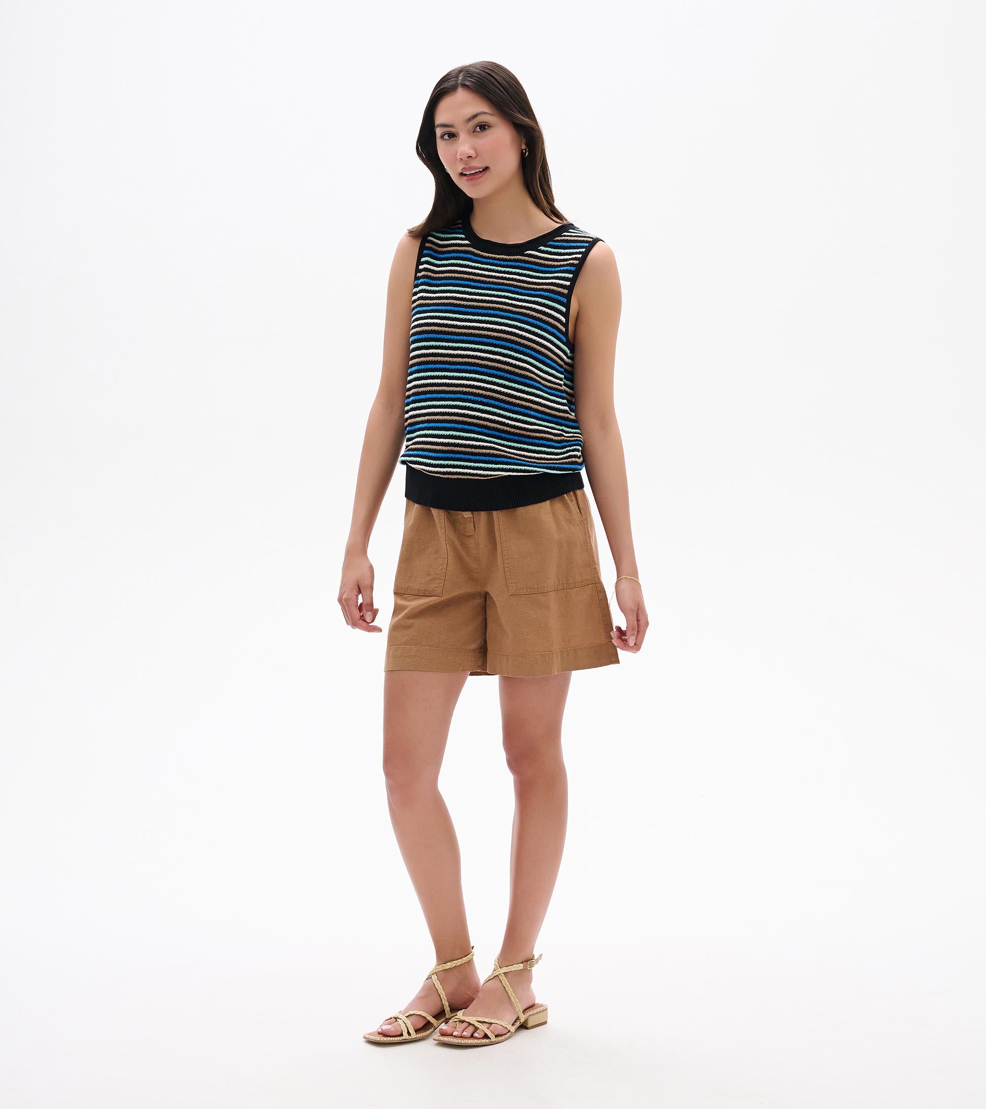 Hatley Kate Sleeveless Tank - Desert Stripes