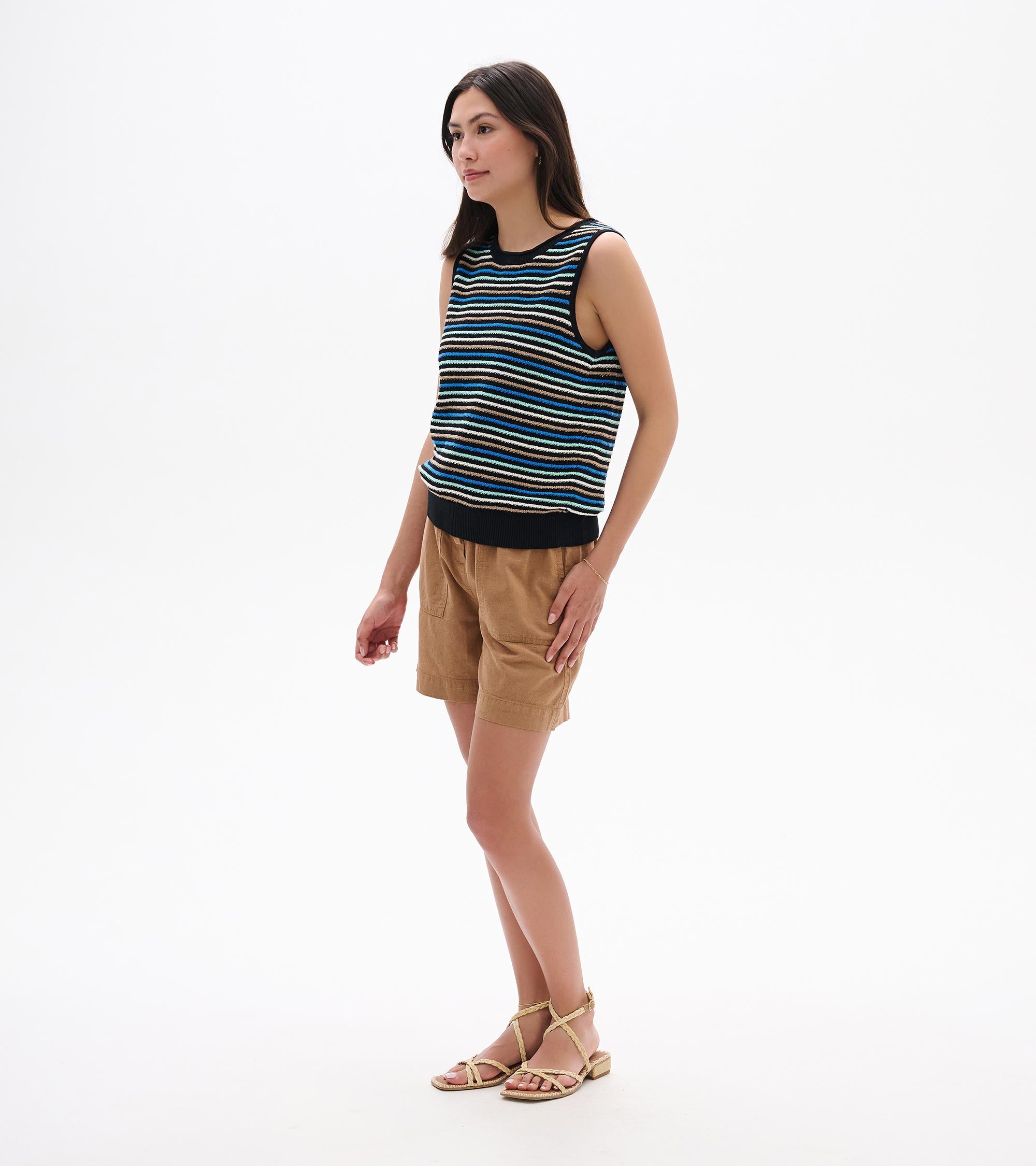 Hatley Kate Sleeveless Tank - Desert Stripes