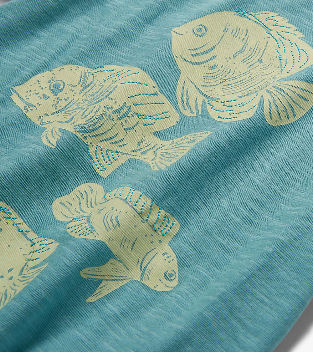 Hatley Baby & Toddler Boys Glow in the Dark Fish T-Shirt