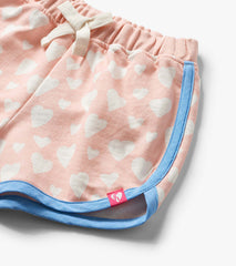 Hatley Baby & Toddler Girls Puffy Hearts T-Shirt & Short Set
