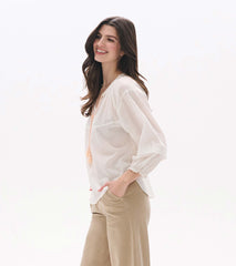 Hatley Naomi Blouse - Blush Swiss Dot