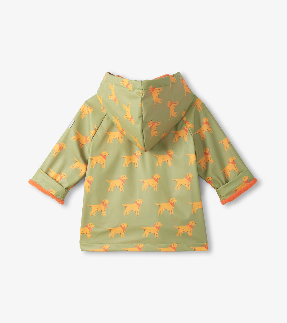 Hatley Baby & Toddler Boys Camping Puppy Button-Up Rain Jacket