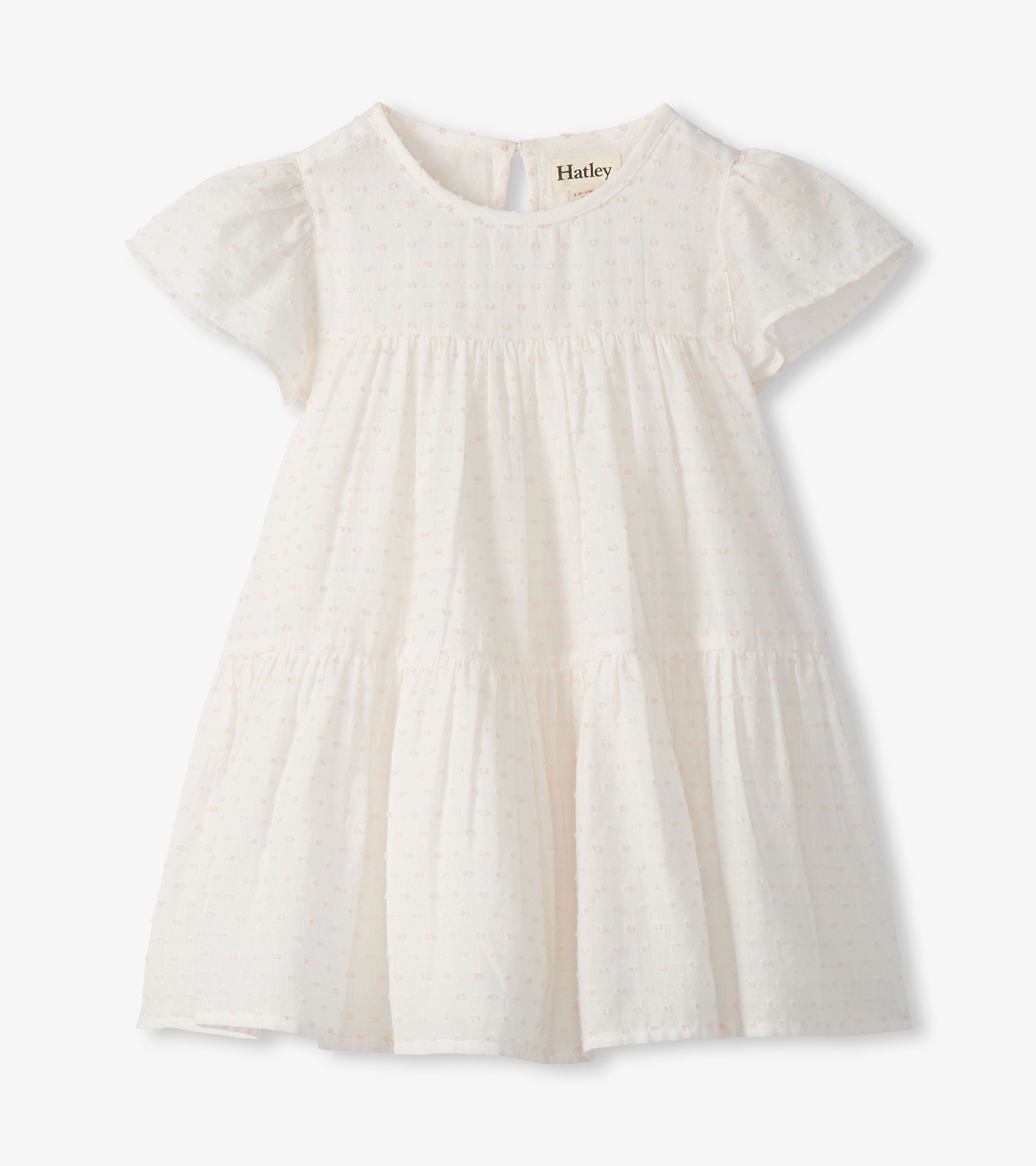 Hatley Baby & Toddler Girls Pearl Swiss Dot Puff Dress