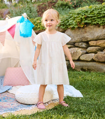 Hatley Baby & Toddler Girls Pearl Swiss Dot Puff Dress
