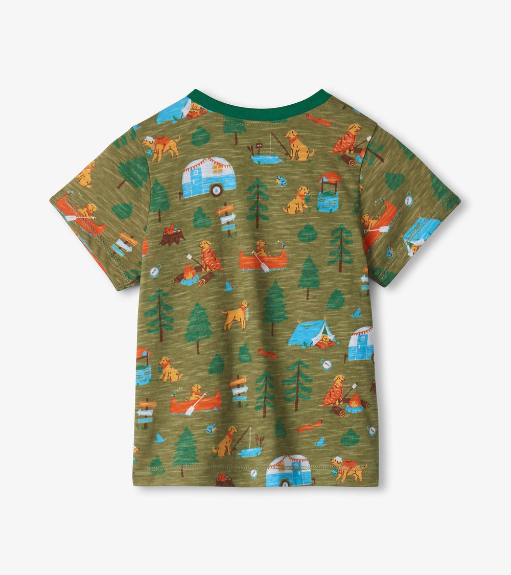 Hatley Baby & Toddler Boys Summer Camping T-Shirt & Shorts Set