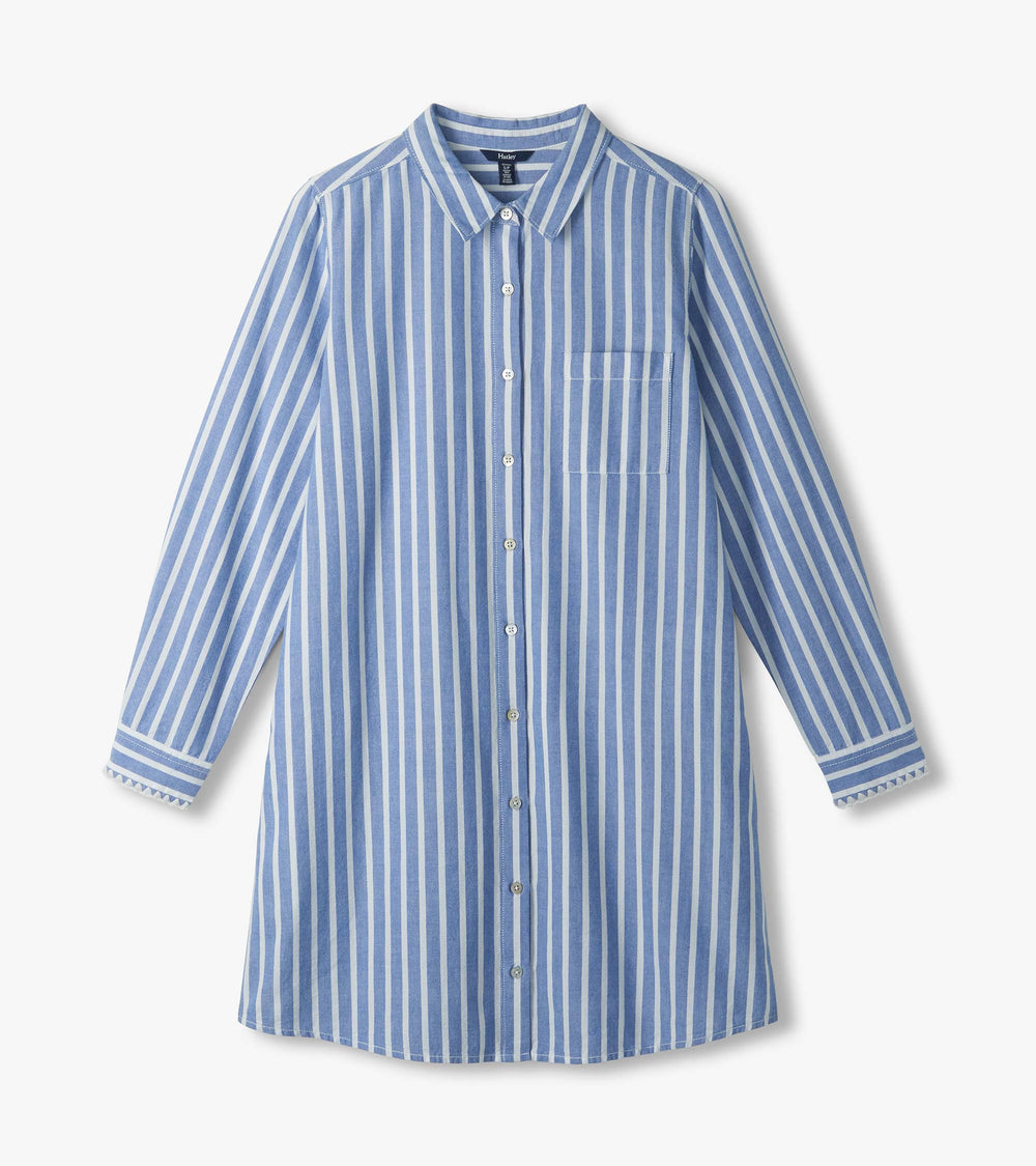 Hatley Julia Shirt Dress - Classic Stripes