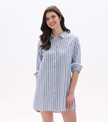 Hatley Julia Shirt Dress - Classic Stripes